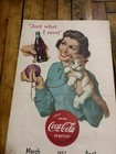 1957 Drink Coca Cola Calendar 