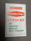 Vintage Sewing Needle Pack Book Wonder Potato Chips 