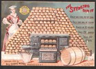 Antique Stove Sterling Range Rochester Ny New Britain Ct Ad Victorian Trade Card