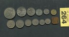 Set Of  13   Coins Of   Singapore  And Malaya