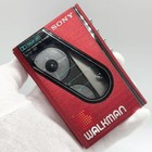 Sony Walkman Wm-30 Red Stereo Cassette Player Vintage Tested Jp Retro Portable