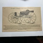 1890   s Enger Buggy  Carriage Manufacturer Page Ad Cincinnati Ohio Phaeton