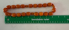 Vintage Butterscotch Bakelite Prayer Beads - Imam - 74 Grams 23 Beads Total