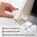 Kimitimi 24 Pack Magnetic Cabinet Locks Baby Proofing - Child Safety Cabinet