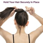New Vukoku Black 4mm 3mm Premium Elastic Hair Ties