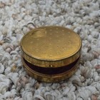 Vintage Brass Rouge Compact-three Flowers Richard Hudnut Mirror New York 1930 s