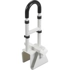 Adjustable Bathtub Grab Bar Heavy Duty Safety Rail Tool Free Installation New