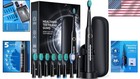 Ultimate Sonic Electric Toothbrush  5 Modes  30-day Battery Life   Travel Case