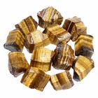 Nvzi Raw Tiger Eye Stone Crystals Bulk  Real Gemstones And