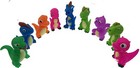 Rubber Dinosaur Family Bathtub Pals - Floating Bath Tub Toy - 3 Random Pcs