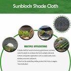 50  Uv Resistant Shade Cloth For Plants Garden Greenhouse Net Mesh Tarp