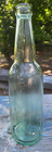 Early 1900s Anheuser-busch Embossed Aqua Beer Bottle     Excellent Condition