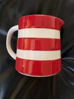 Cornishware Red Dreadnought Jug Pitcher 5 25  Tj Green Cornish Ware Uk