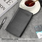 Professional Business Card Book Holder Organizer  300 Card Capacity Card Binder