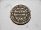 1858-p G  Silver Seated Liberty Half Dime   Nice  lower Priced  Vintage Coin