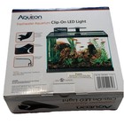 Aqueon Freshwater Aquarium Clip-on Led Fixture Up To 20 Gallons New Nib