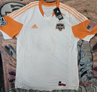 Xl Nwt Houston Dynamo Adidas Home Jersey Shirt Camiseta Mls Us Soccer Authentic