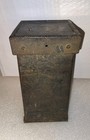 Antique Strongbox Bank Deposit Victorian