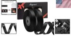 High-quality Double Sided Black Satin Ribbon 3 8  X 50 Yards For Elegant Crafts