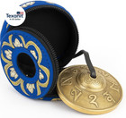 Tibetan Tingsha Cymbal Bells With Case     6 5cm Handcrafted In Nepal     Perfect Fo