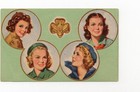 1940s - Girl Scouts Pine Bluff Arkansas Troop Number 1 Membership Card - Xl2s