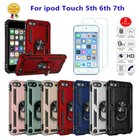 New Shockproof Case For Apple Ipod Touch 5th 6th 7th Gen 2pcs Screen Protectors
