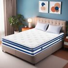 10  12  Hybrid Mattress Pocket Spring Medium Feel Twin Txl Full Queen King Size