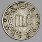 1853 Three Cent Silver   206221