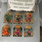 Liquid Blue Grateful Dead Bear Beanbag Plush Set Of 6 Assorted Colors