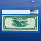 Fr 712 1918  1 One Dollar Frbn New York  green Eagle   Pcgs 35 Ppq  89210