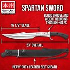 Honshu Spartan Sword And Scabbard  Full Tang  7cr13 Stainless Steel  23    Overall