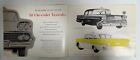 Vtg 1958 Chevrolet Chevy Taxi Cab Car Auto Dealer Showroom Sales Brochure  a10 