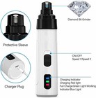 Heusom Silent Groom Pro Nail Grinder  Heusom Dog Nail Trimmer  Rechargeable Usb