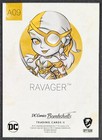 Ravager 2018 Cryptozoic Dc Bombshells Lil Production Sketch Card  a09  nm 
