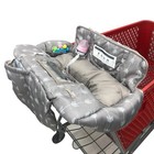 Soft Pillow Attached Waterproof 2-in-1 Baby Shopping Cart And High Chair Cover
