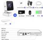 Xvim 1080p Wired Security Camera System 8ch Dvr Tf cloud Cctv Monitor Waterproof