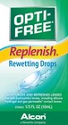 Opti-free Replenish Rewetting Drops 10-ml 0 33 0 33 Fl Oz  pack Of 2   Clear