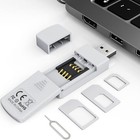 Sim Card Reader-micro nano standard Sim Card Readers-usb To Sim Card Adapter