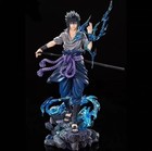 23cm Naruto Anime Figure Uzumaki Naruto Uchiha Sasuke Action Model Pvc Statue De