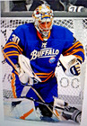 Game Used Worn Buffalo Sabres Ryan Miller Alt 40th Anniversary Hockey Pant Shell