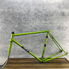 Vintage Sanwa Frame Set 53 Cm 21 In 700c Green Road Bike Small Lugged Steel 126