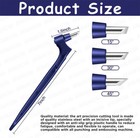 Stainless Steel Diy Craft Knives Cutting Tools With 360   Art Cutting Tool Gyro