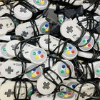  untested  Nintendo Super Famicom Sfc Snes Controller Lot Of 25 Free Shipping