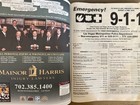 Sprint 2002 Las Vegas White Pages Telephone Phone Book 702 Area Code