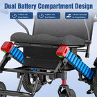 Electric Wheelchair For Adults Foldable Airline Approved 30 Mile 20 3  Wide Seat