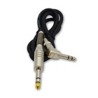 Audio Right Angle To Straight 1 4 Trs Custom Premium Shielded Patch Cable