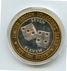 10 00 Silver Strike From The Mystic Lake Casino Prior Lake Minnesota  999 Dice