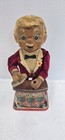 Vintage Wind-up Bartender Toy Mechanical Tin Fabric Mid-century Antique Parts
