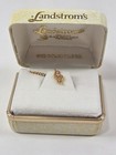 Landstrom s 10k Black Hills Gold Tie Tack pin - Nib  Pre-1991  r791 