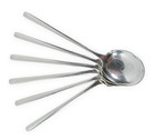 Antique Art Deco 1938 Set Of 6 Sterling Silver Coffee Tea Demitasse Spoons 925